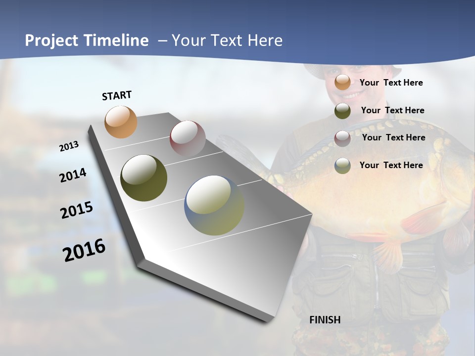 Fish Fun Czech PowerPoint Template