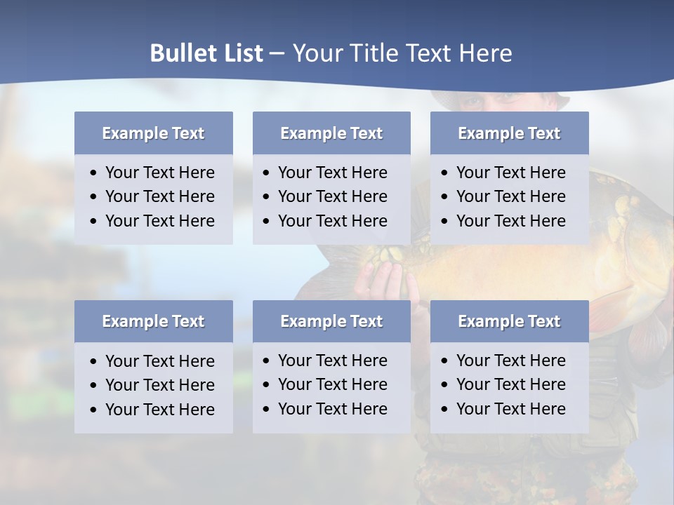 Fish Fun Czech PowerPoint Template