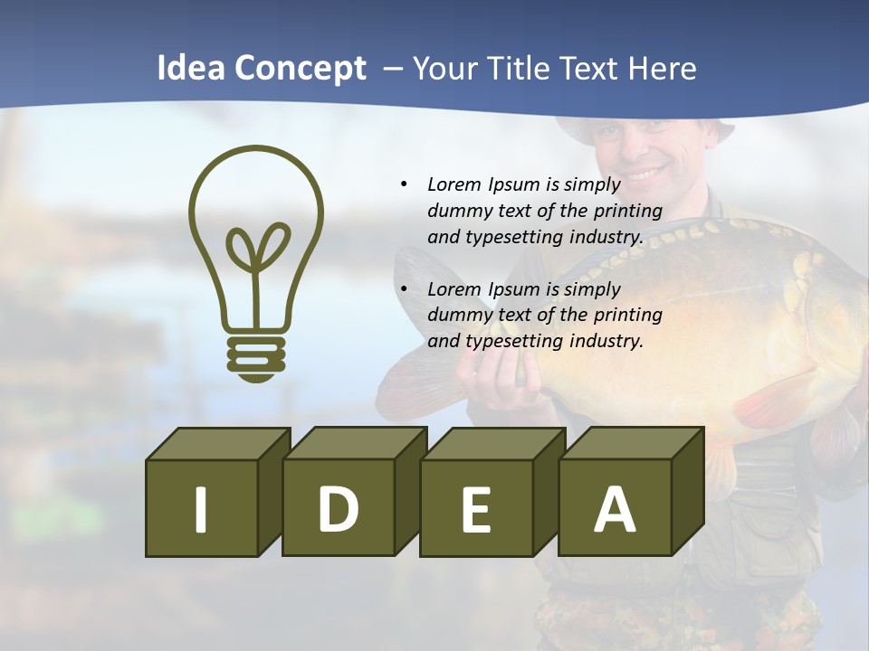 Fish Fun Czech PowerPoint Template