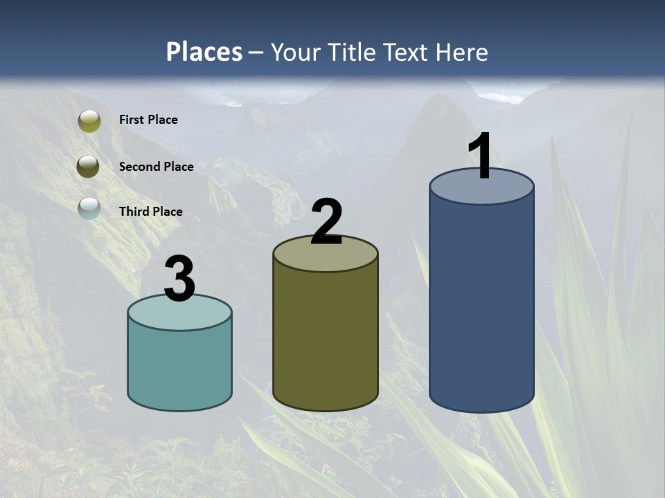 Indian Dawn Canyon PowerPoint Template