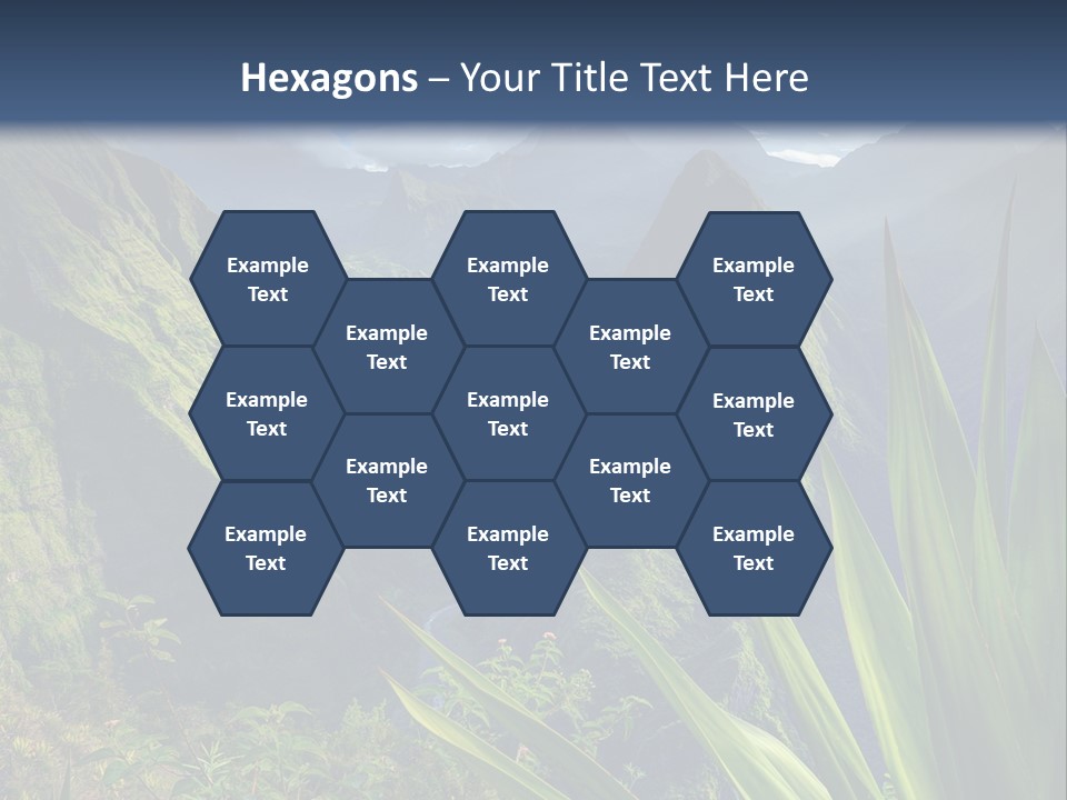 Indian Dawn Canyon PowerPoint Template