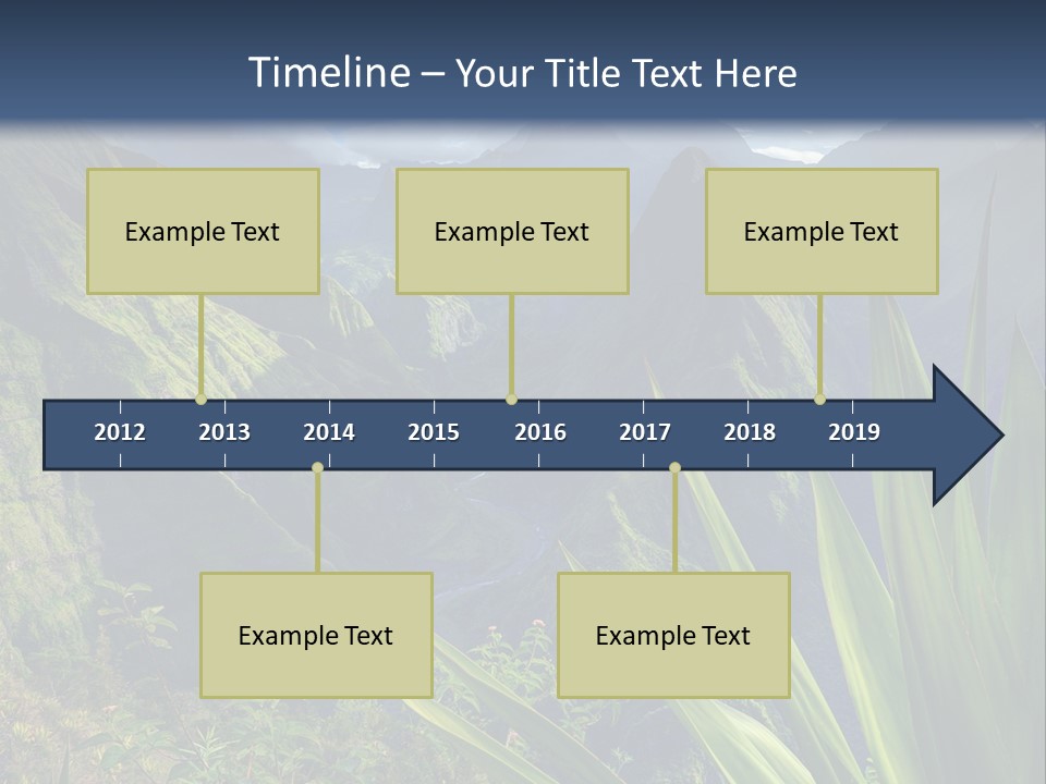 Indian Dawn Canyon PowerPoint Template