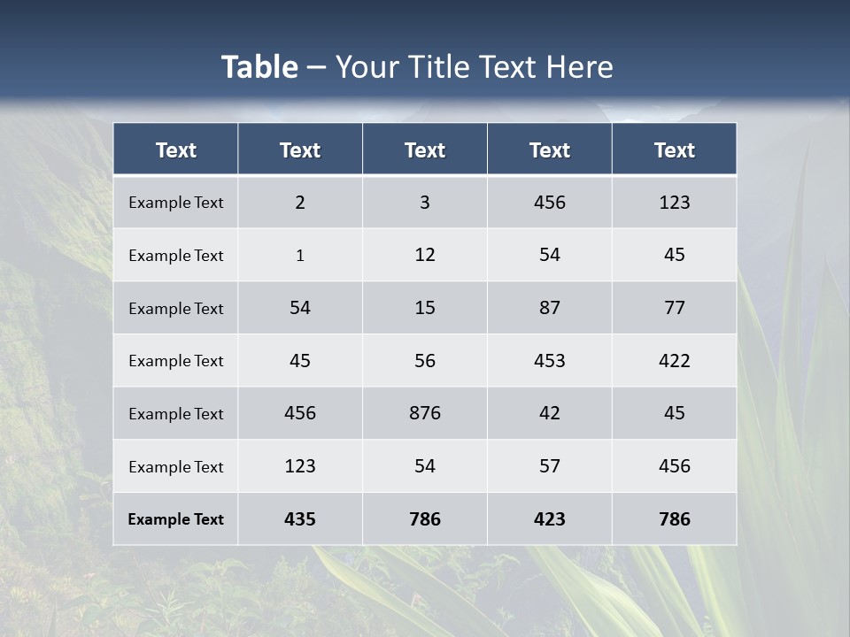 Indian Dawn Canyon PowerPoint Template