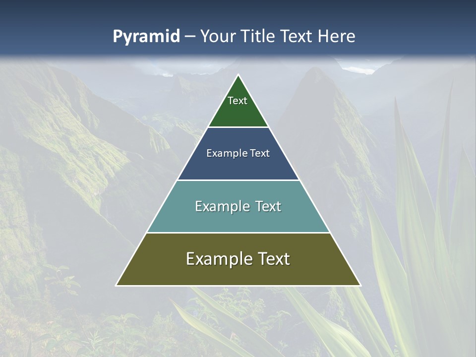 Indian Dawn Canyon PowerPoint Template