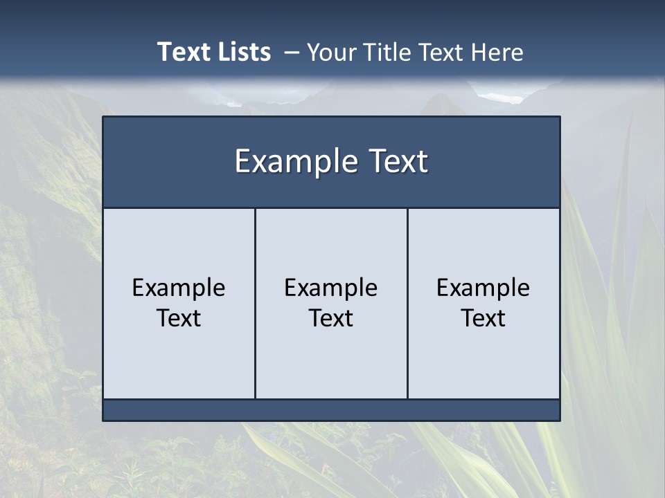 Indian Dawn Canyon PowerPoint Template