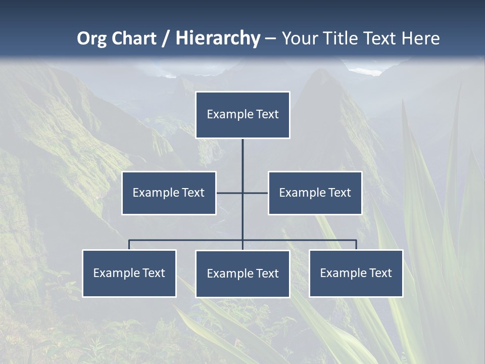 Indian Dawn Canyon PowerPoint Template