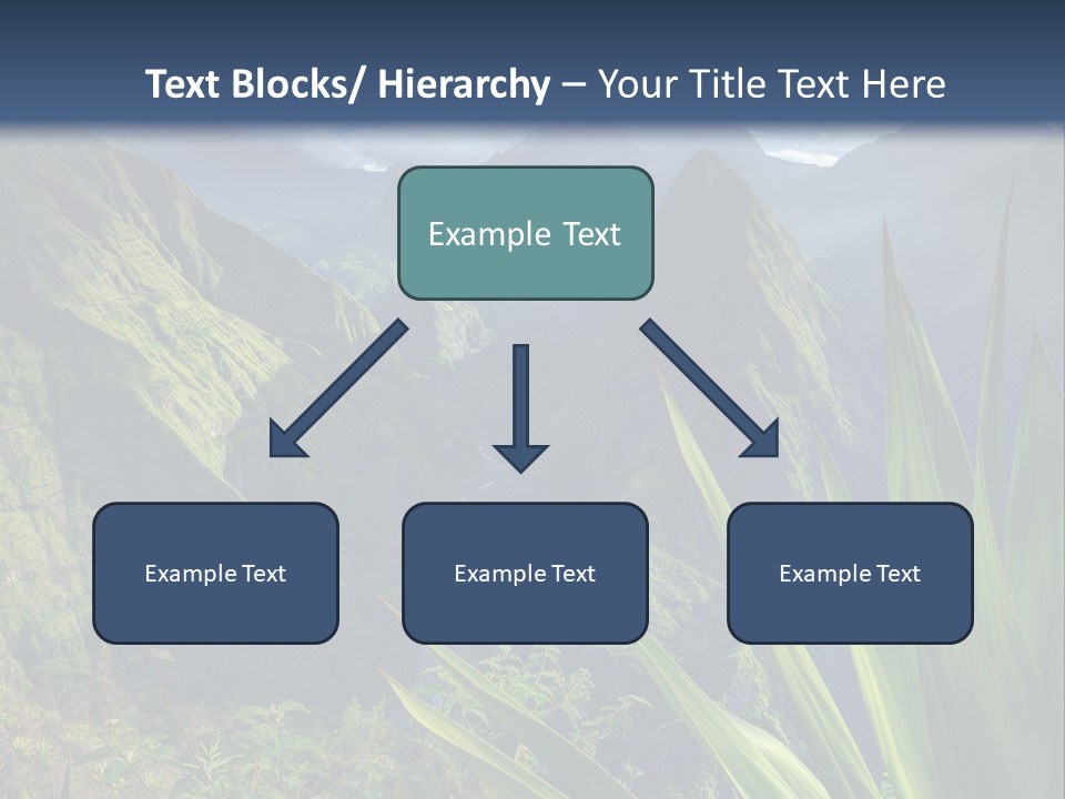 Indian Dawn Canyon PowerPoint Template