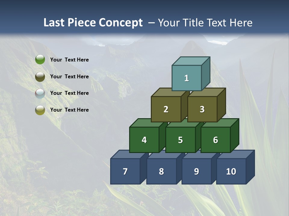 Indian Dawn Canyon PowerPoint Template