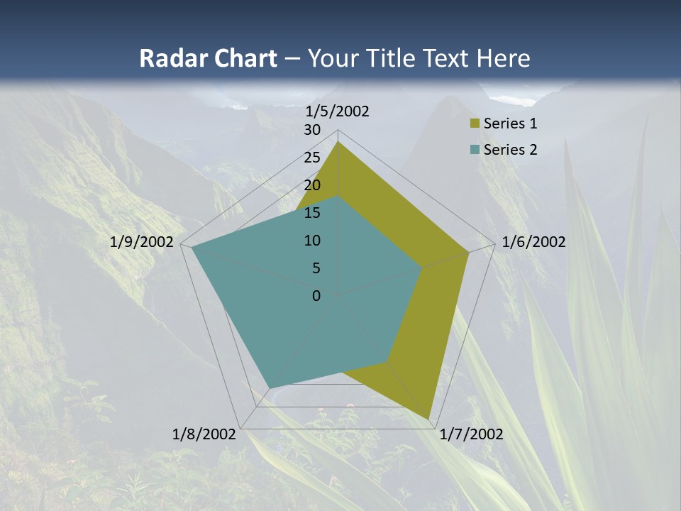 Indian Dawn Canyon PowerPoint Template
