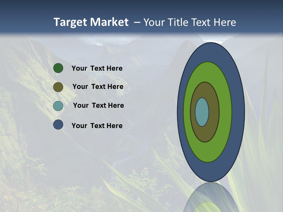 Indian Dawn Canyon PowerPoint Template