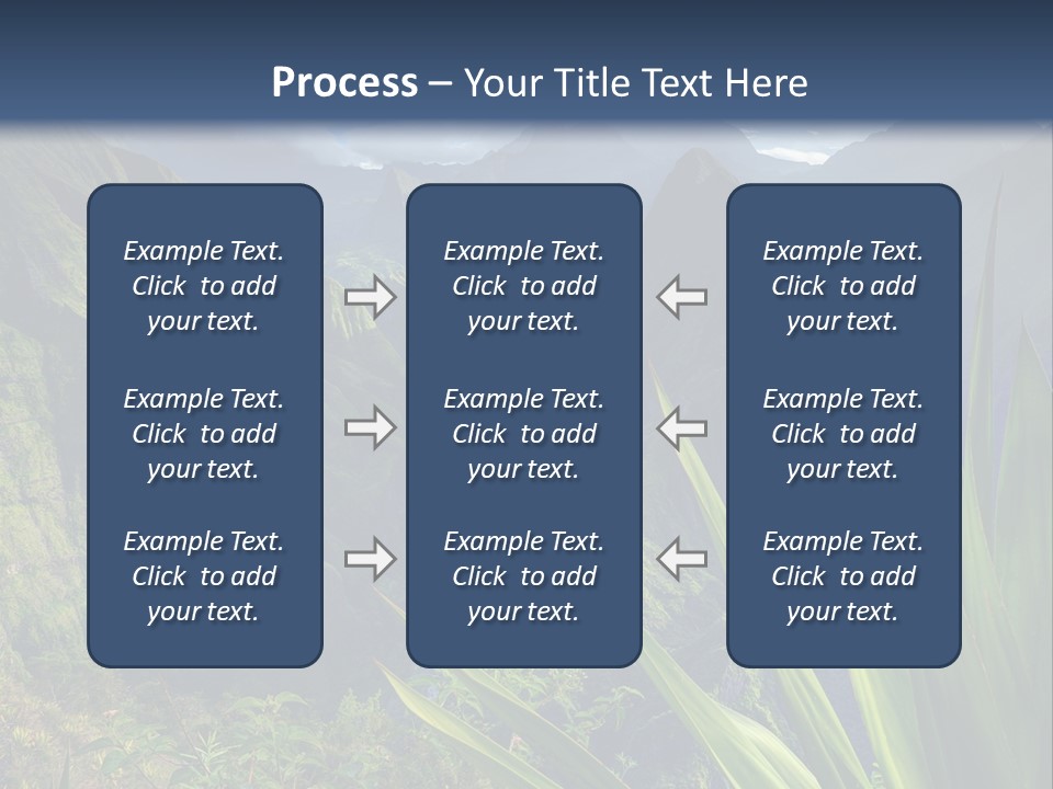 Indian Dawn Canyon PowerPoint Template