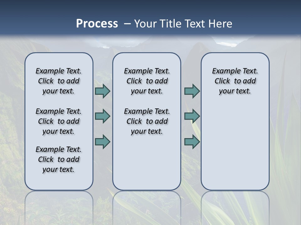 Indian Dawn Canyon PowerPoint Template