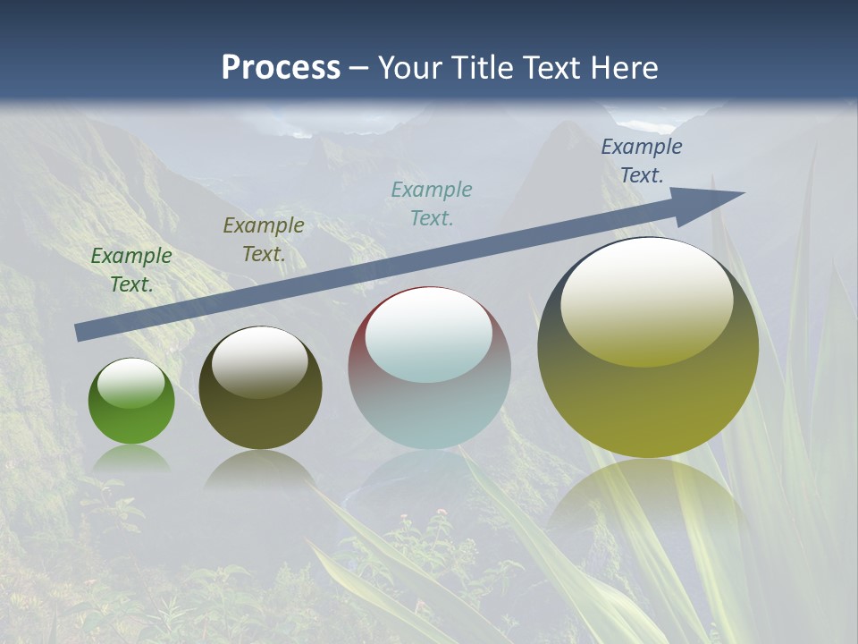 Indian Dawn Canyon PowerPoint Template