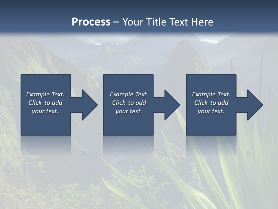 Indian Dawn Canyon PowerPoint Template