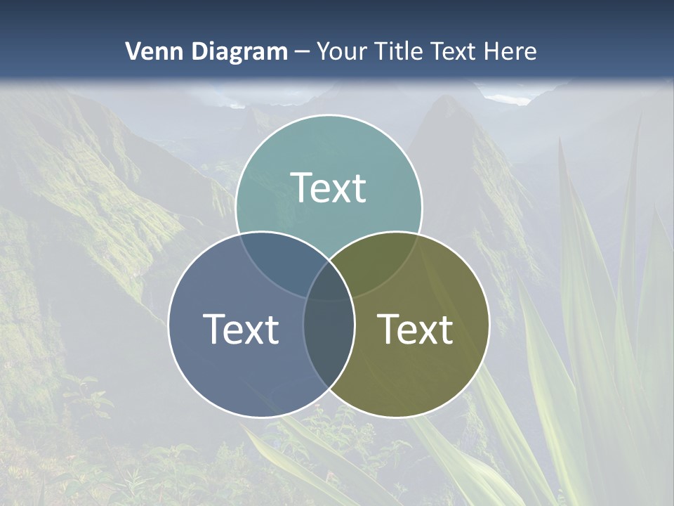 Indian Dawn Canyon PowerPoint Template