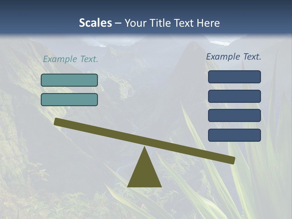 Indian Dawn Canyon PowerPoint Template