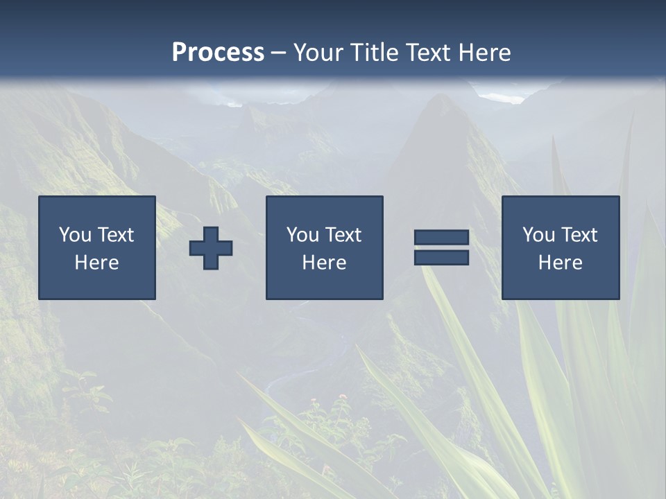 Indian Dawn Canyon PowerPoint Template