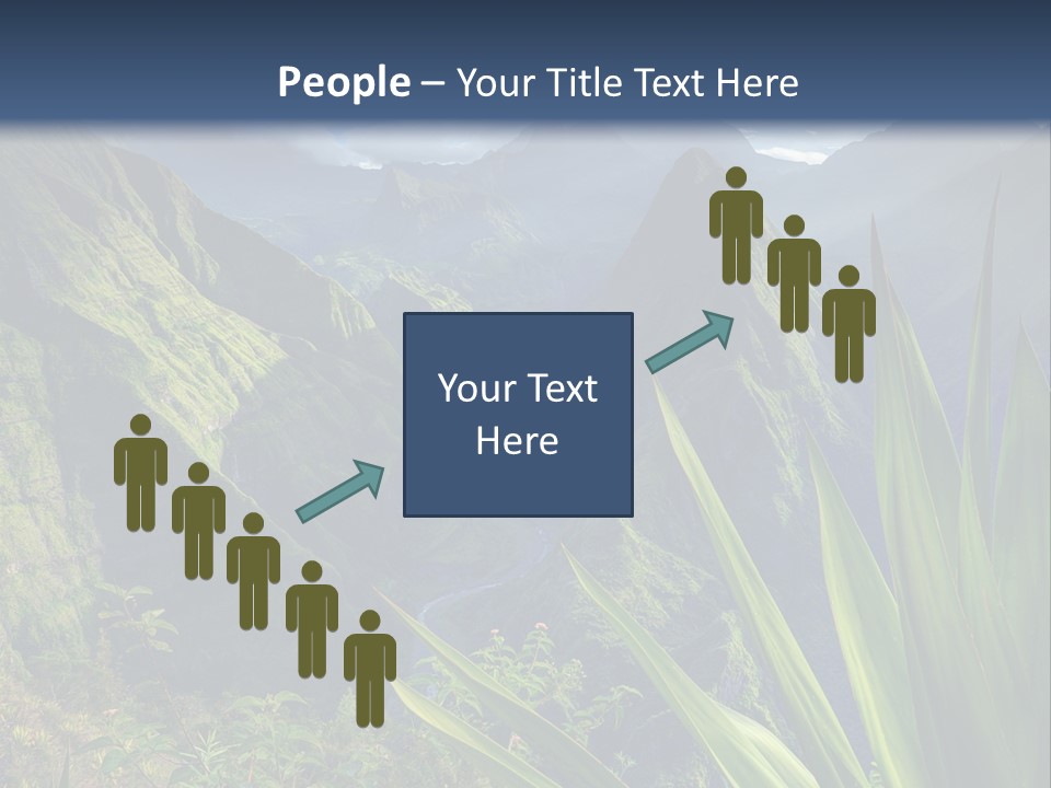 Indian Dawn Canyon PowerPoint Template