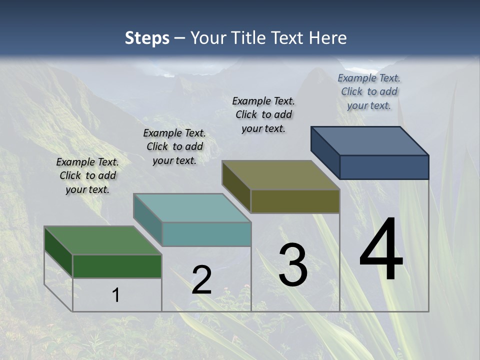Indian Dawn Canyon PowerPoint Template