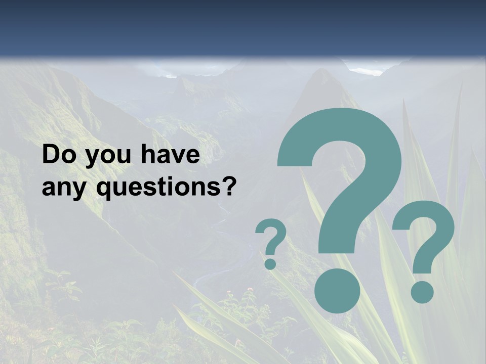 Indian Dawn Canyon PowerPoint Template