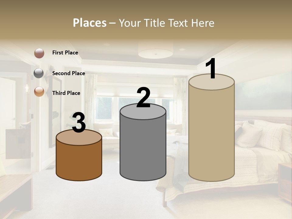 Bedroom Relax Expensive PowerPoint Template