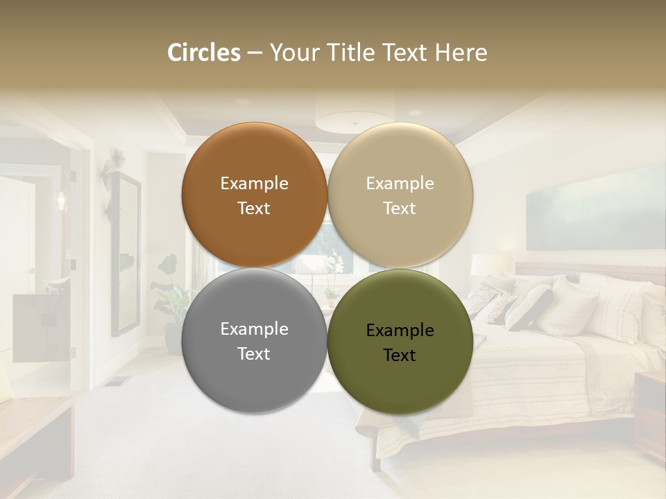 Bedroom Relax Expensive PowerPoint Template