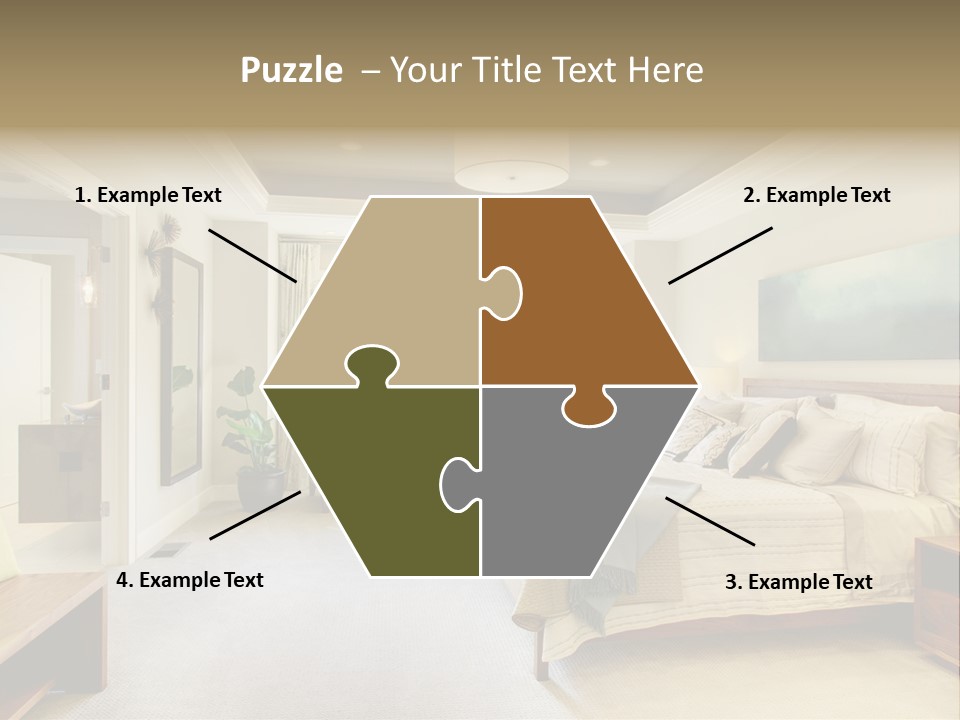 Bedroom Relax Expensive PowerPoint Template