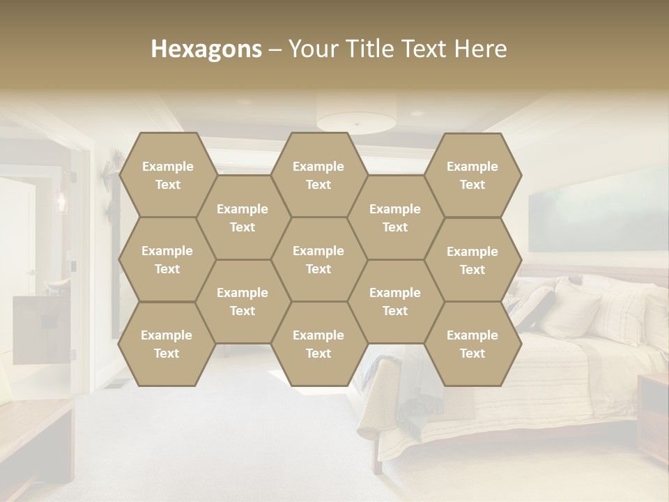 Bedroom Relax Expensive PowerPoint Template