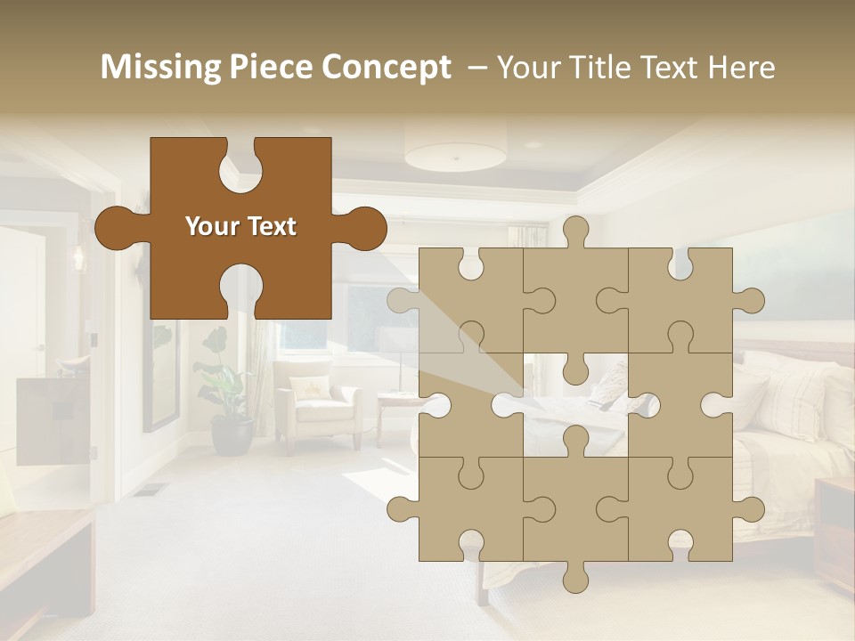 Bedroom Relax Expensive PowerPoint Template