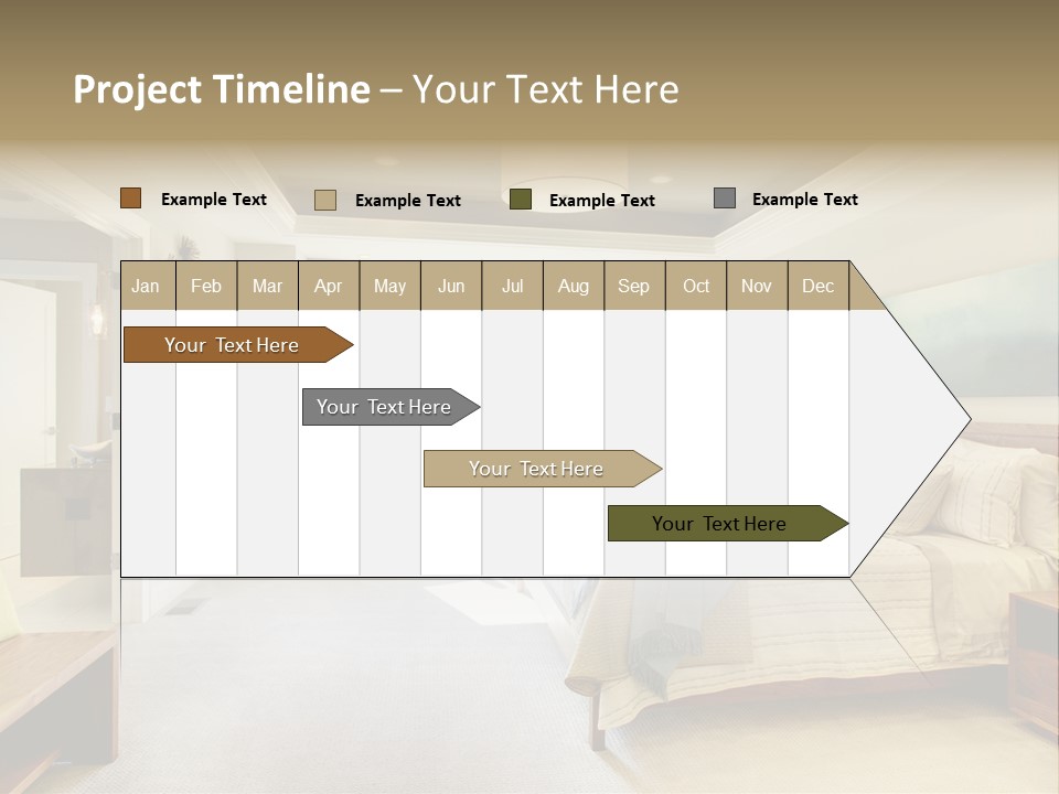 Bedroom Relax Expensive PowerPoint Template