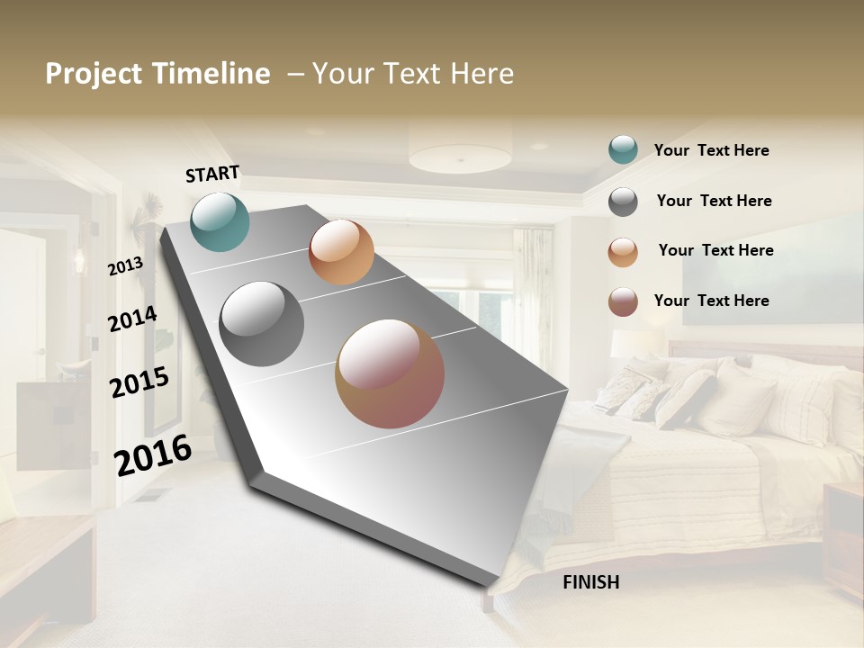 Bedroom Relax Expensive PowerPoint Template