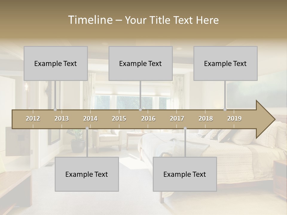 Bedroom Relax Expensive PowerPoint Template