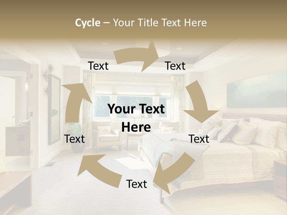 Bedroom Relax Expensive PowerPoint Template