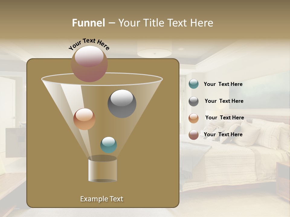 Bedroom Relax Expensive PowerPoint Template