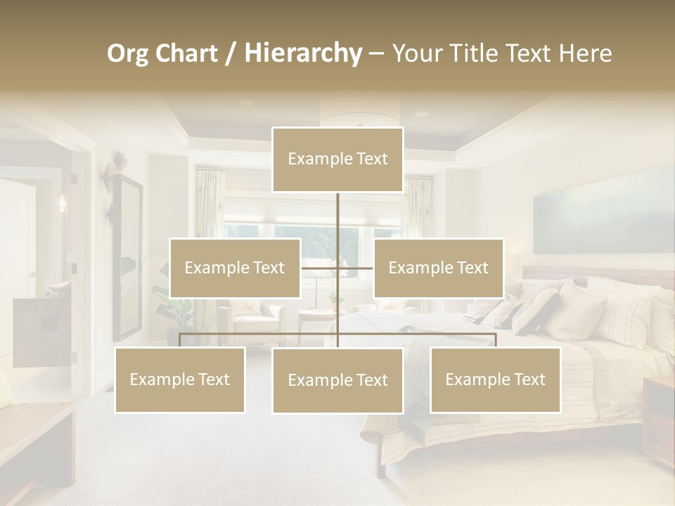Bedroom Relax Expensive PowerPoint Template