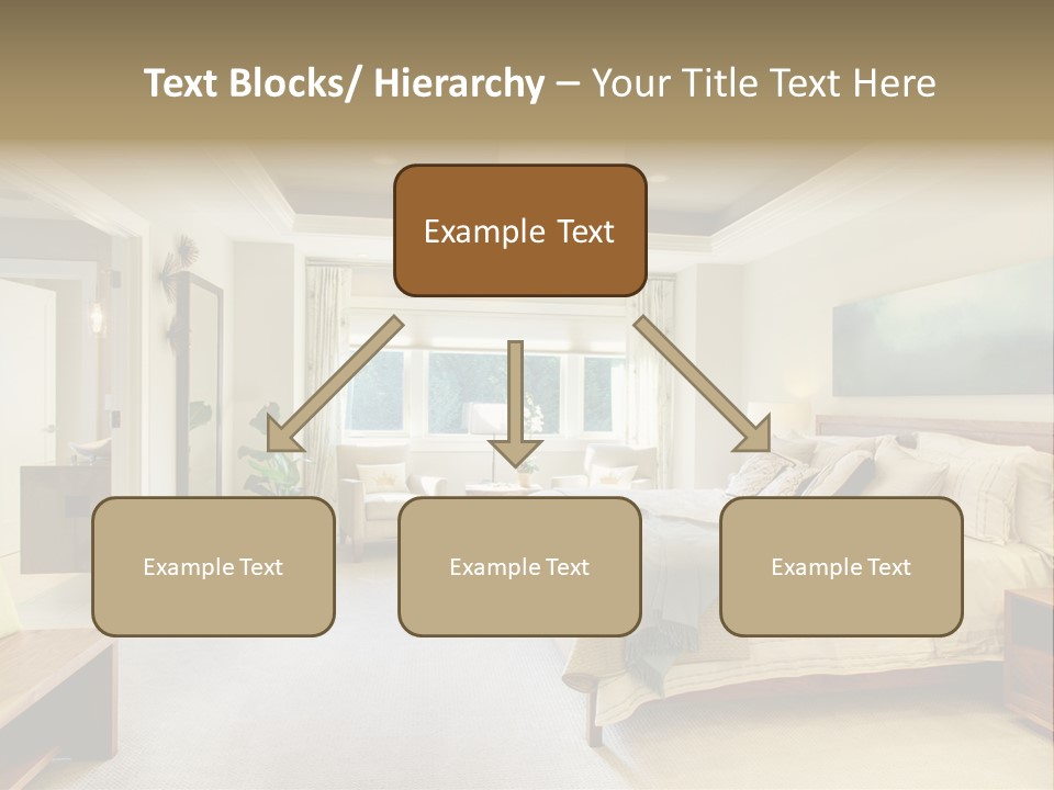 Bedroom Relax Expensive PowerPoint Template