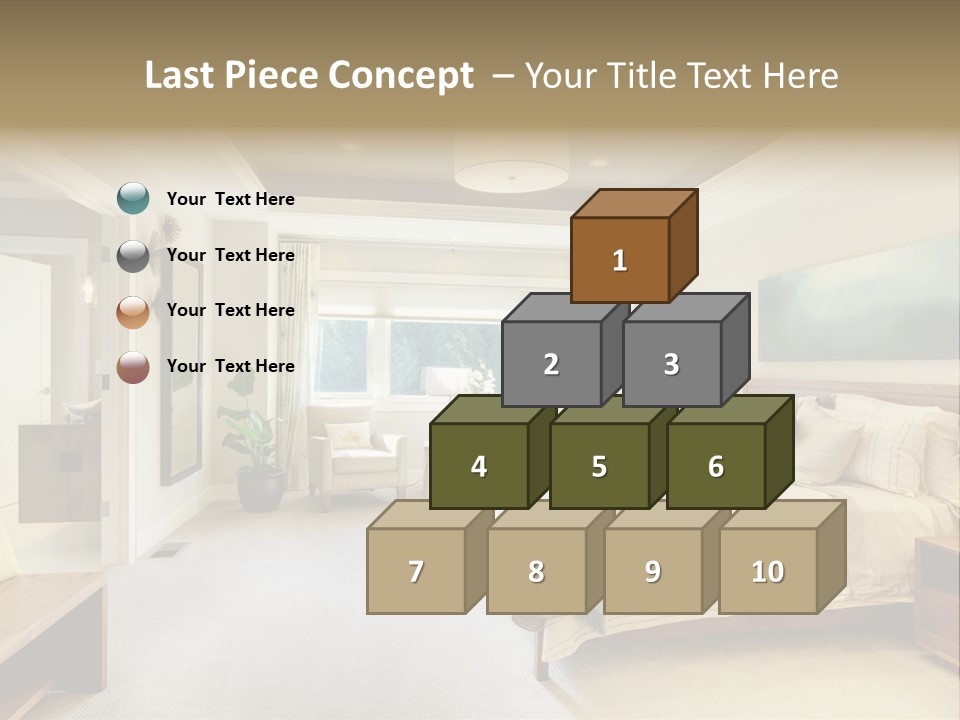 Bedroom Relax Expensive PowerPoint Template