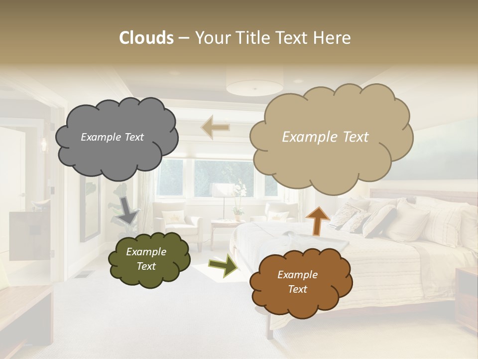 Bedroom Relax Expensive PowerPoint Template