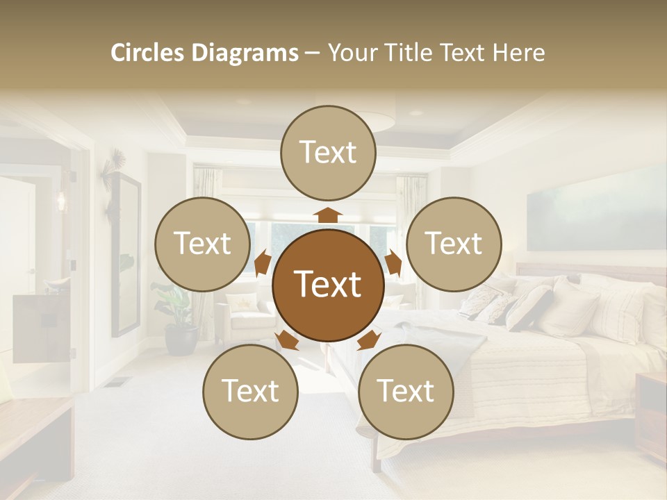 Bedroom Relax Expensive PowerPoint Template