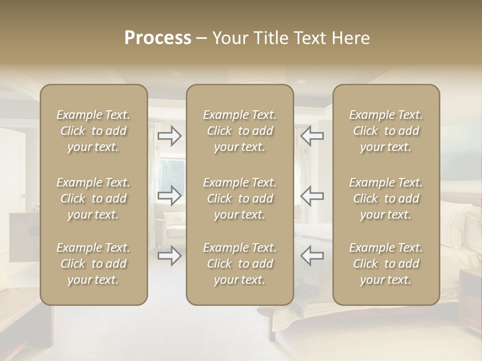 Bedroom Relax Expensive PowerPoint Template