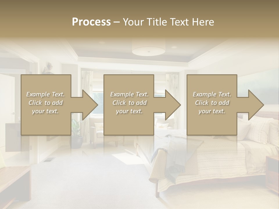 Bedroom Relax Expensive PowerPoint Template