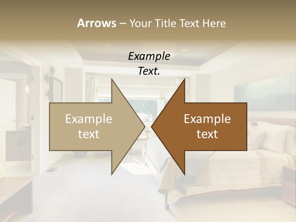 Bedroom Relax Expensive PowerPoint Template