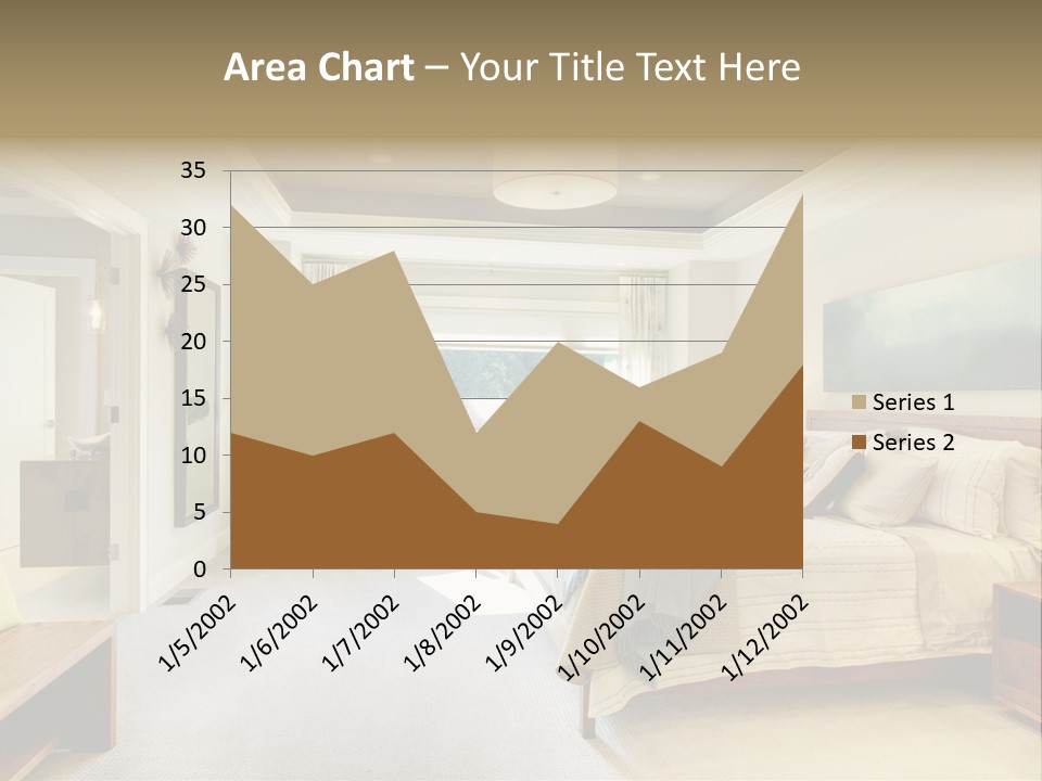 Bedroom Relax Expensive PowerPoint Template