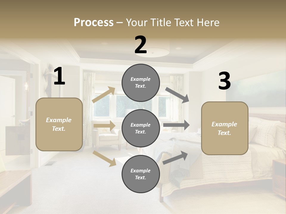 Bedroom Relax Expensive PowerPoint Template