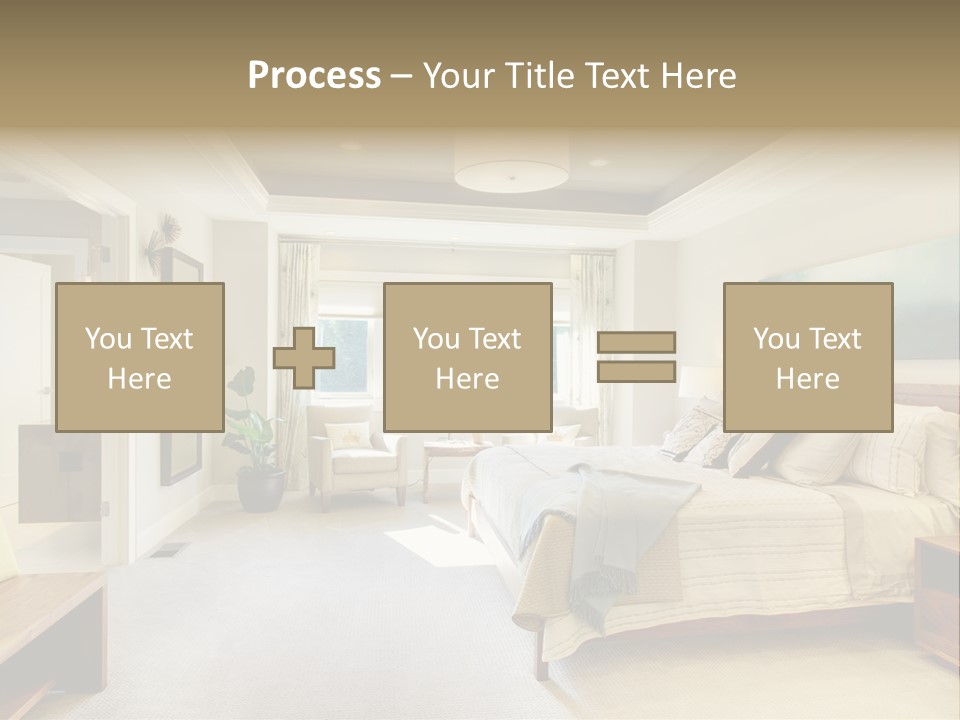 Bedroom Relax Expensive PowerPoint Template