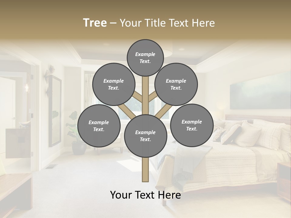 Bedroom Relax Expensive PowerPoint Template