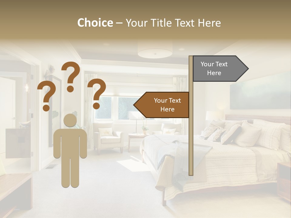 Bedroom Relax Expensive PowerPoint Template