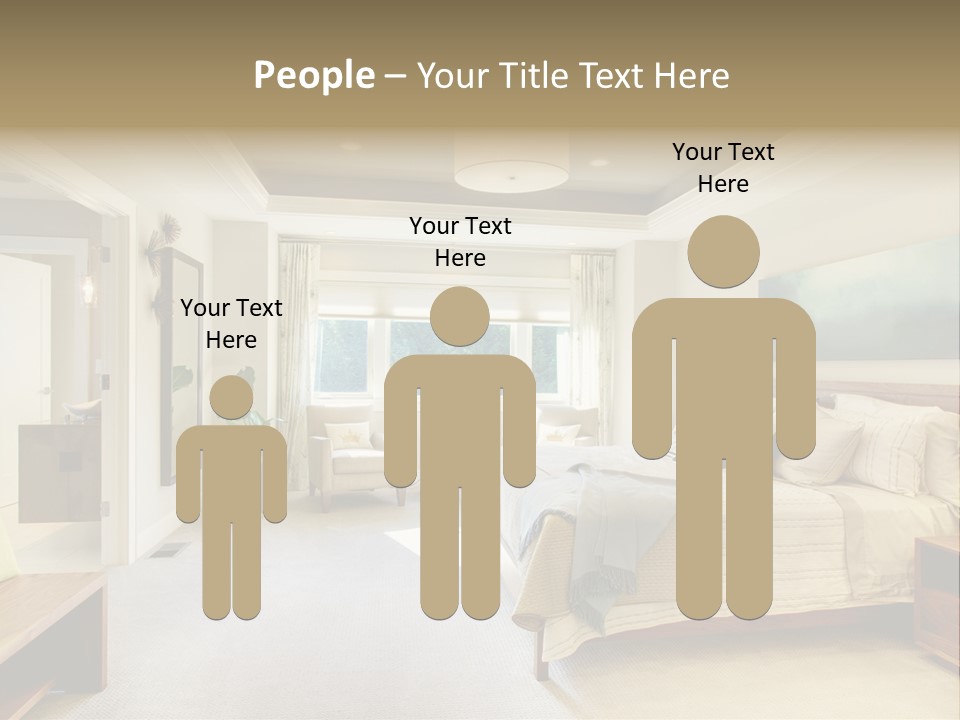 Bedroom Relax Expensive PowerPoint Template