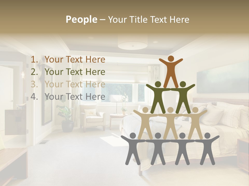 Bedroom Relax Expensive PowerPoint Template