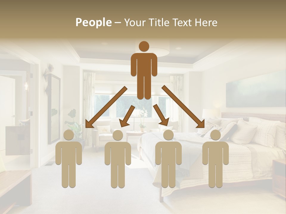 Bedroom Relax Expensive PowerPoint Template